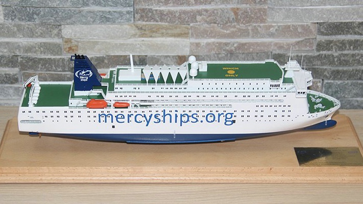 醫(yī)療船模型--Mercy ships--秀美模型設計制作